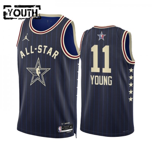 All-Star 2024 Trikot Eastern Conference Trae Young Navy Swingman - Kinder